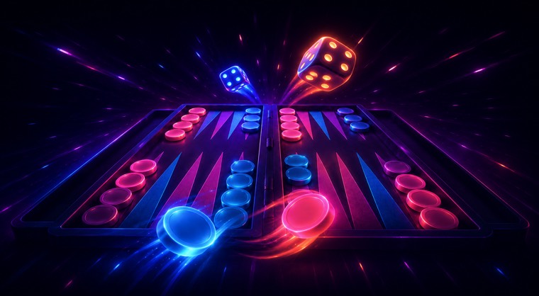 Play backgammon with a friend online