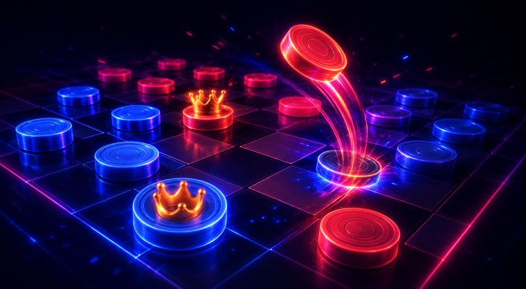 Play checkers with a friend online