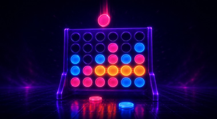 Play Connect Four with a friend online